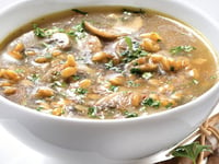 Photo de la Recette: Soupe de Champignons à L’épeautre (anti-reflux)