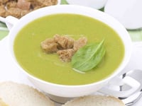 Photo de la Recette: Soupe de Mâche aux Croûtons