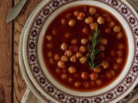 Photo de la Recette: Soupe de Pois Chiches