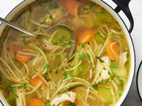 Photo de la Recette: Soupe de Zoodles au Poulet