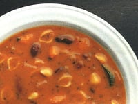 Photo de la Recette: Soupe Minestrone Crémeuse