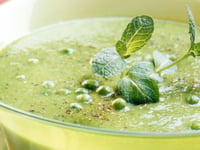 Photo de la Recette: Soupe Petits Pois Surgelés