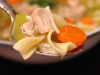 Photo de la Recette: Soupe Poulet et Nouilles Rapide