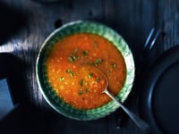 Photo de la Recette: Soupe Rustique aux Carottes et au Gingembre