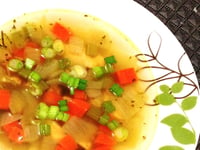 Photo de la Recette: SOUPE SANTÉ À LA DINDE