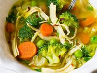 Photo de la Recette: Soupe Santé de Poulet aux Légumes