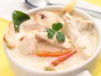 Photo de la Recette: Soupe Thaïlandaise au Poulet et au Lait de Coco