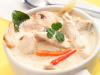 Photo de la Recette: Soupe Thaïlandaise au Poulet et au Lait de Coco