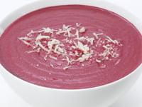 Photo de la Recette: POTAGE DE BETTERAVES ET ZÉPHYR
