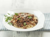 Photo de la Recette: Spaghetti à la Bolognaise