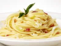 Photo de la Recette: SPAGHETTI CARBONARA AU CURÉ-HÉBERT