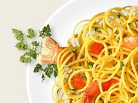 Photo de la Recette: Spaghettis aux Crustacés