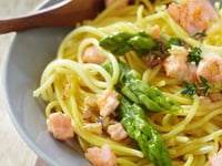 Photo de la Recette: Spaghettis Printaniers aux Asperges Vertes