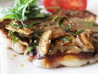 Photo de la Recette: Steak aux Champignons