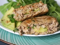 Photo de la Recette: Steak haché Gourmand Fourré à L'avocat Sans Gluten