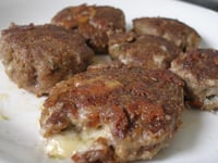 Photo de la Recette: Steaks Hachés Maison au Fromage