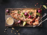 Photo de la Recette: Summum de Saumon au Thé Fumé et à L’érable