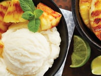 Photo de la Recette: Sundaes à L’ananas Grillé