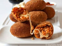Photo de la Recette: SUPPLÌ AU TÉLÉPHONE