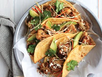 Photo de la Recette: Tacos au Chou-Fleur Rôti