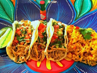 Photo de la Recette: Tacos de Poulet et Riz Mexicain