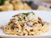 Photo de la Recette: Tagliatelles aux Champignons et Crème Fraîche