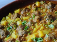 Photo de la Recette: Tajine de Kefta aux Légumes