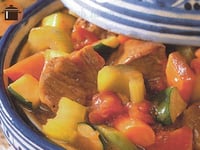 Photo de la Recette: Tajine de Veau de Grain du Québec aux Légumes