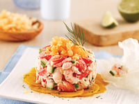 Photo de la Recette: Tartare de Crabe et Crevettes Nordiques