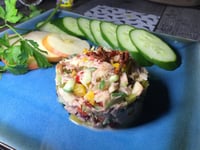 Photo de la Recette: Tartare de Thon Explosion de Saveurs