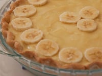 Photo de la Recette: Tarte à la Banane à la Crème