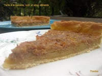 Photo de la Recette: Tarte à la Banane, Noix et Sirop D'érable