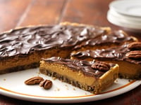 Photo de la Recette: Tarte à la Pâte à Biscuit au Chocolat et au Beurre D’arachides