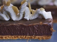 Photo de la Recette: Tarte au Chocolat et aux Châtaignes