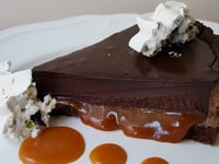 Photo de la Recette: Tarte au Chocolat et Caramel Beurre Salé