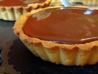 Photo de la Recette: Tartelettes Chocolat Caramel au Beurre Salé