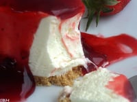 Photo de la Recette: Tarte au Fromage " Fraise-O"