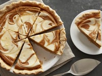 Photo de la Recette: Tarte au Fromage à la Crème et à la Citrouille