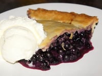 Photo de la Recette: Tarte aux Bleuets