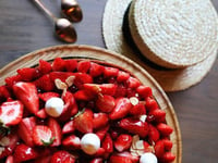 Photo de la Recette: Tarte aux Fraises à la Crème D'amandes