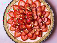 Photo de la Recette: Tarte aux Fraises sans Cuisson