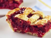 Photo de la Recette: Tarte aux Framboises et à la Rhubarbe