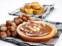 Photo de la Recette: Tarte aux Noisettes, Noix et Raisins Secs