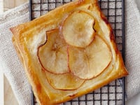 Photo de la Recette: Tarte aux Pommes Fine et Croustillante