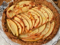 Photo de la Recette: Tarte aux Pommes, Orange et Cannelle (vegan & sans gluten)