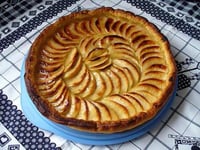 Photo de la Recette: Tarte aux Pommes Pâte Feuilletée