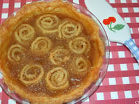 Photo de la Recette: Tarte bien Odorante aux Pets de Soeur