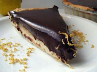 Photo de la Recette: TARTE CHOCOLAT CITRON