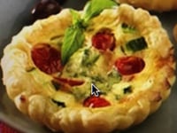 Photo de la Recette: Tarte Courgettes et Tomates