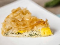 Photo de la Recette: Tarte Filo aux Épinards et à la Ricotta